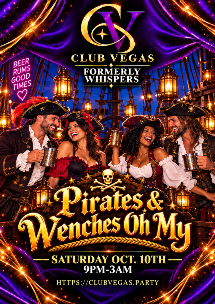 Pirates & Wenches Oh My flyer