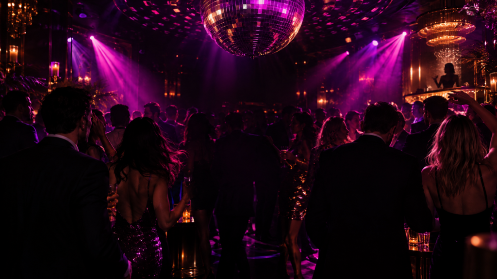 Decorative Club Vegas nightlife campaign image