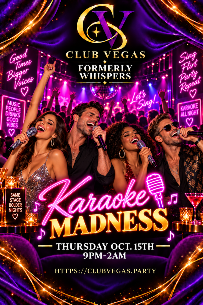 Karaoke Madness flyer