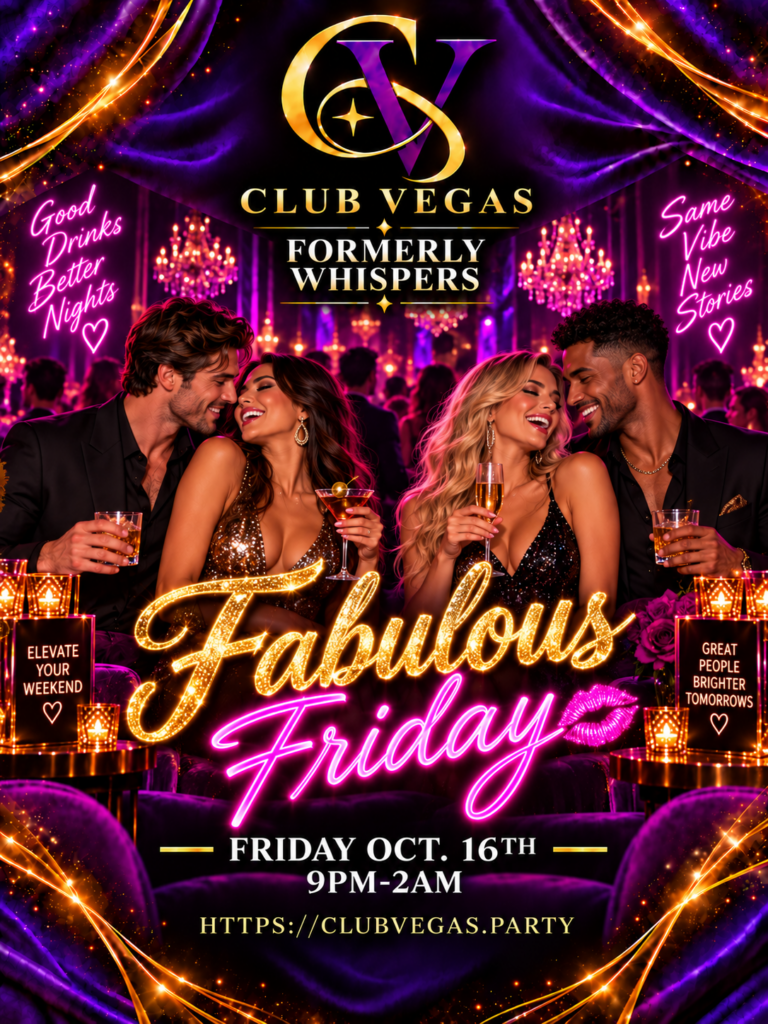 Fabulous Friday flyer