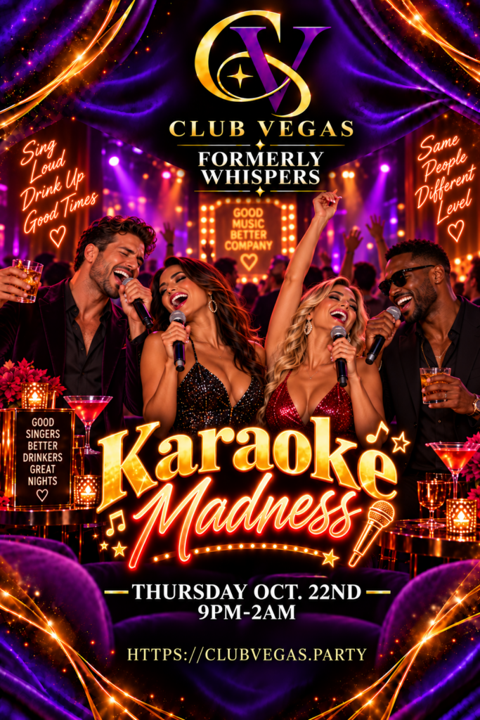 Karaoke Madness flyer
