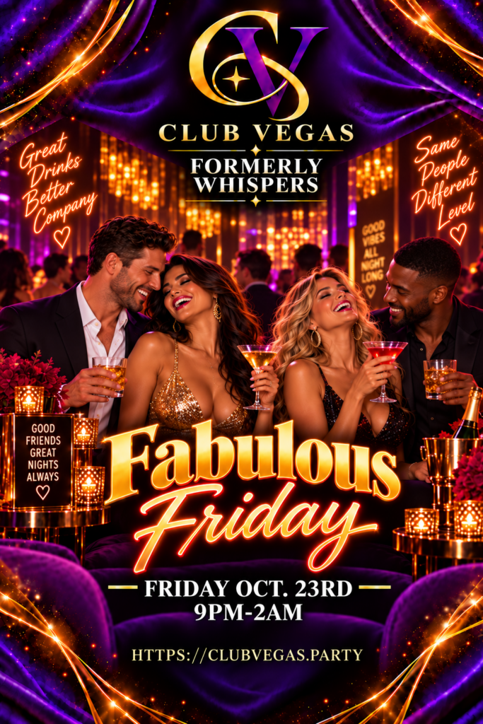 Fabulous Friday flyer