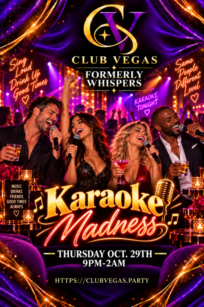 Karaoke Madness flyer