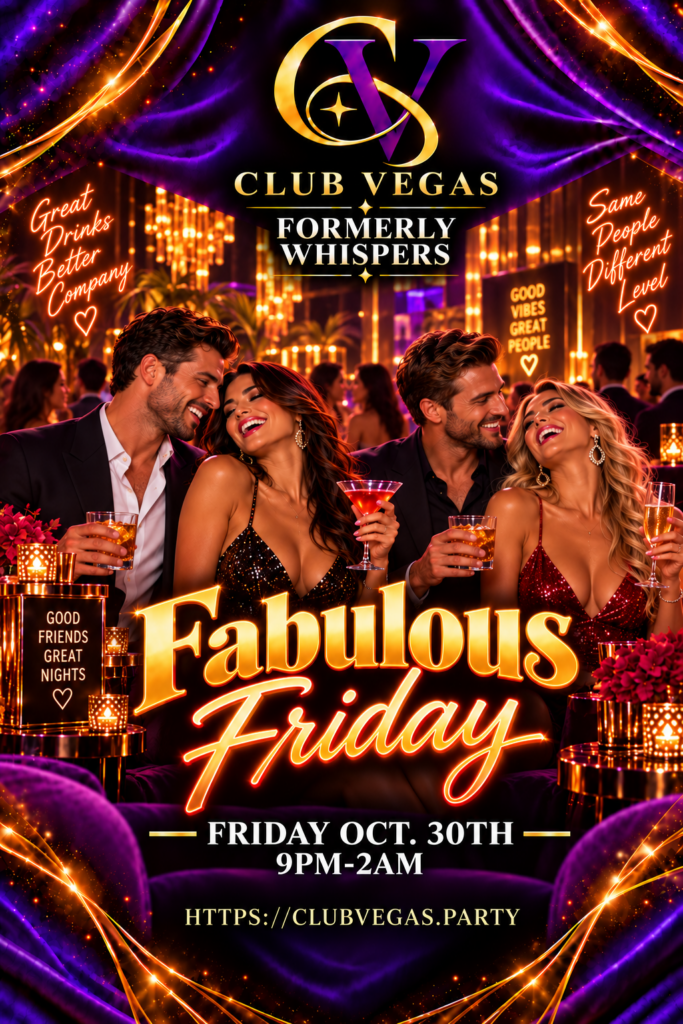 Fabulous Friday flyer